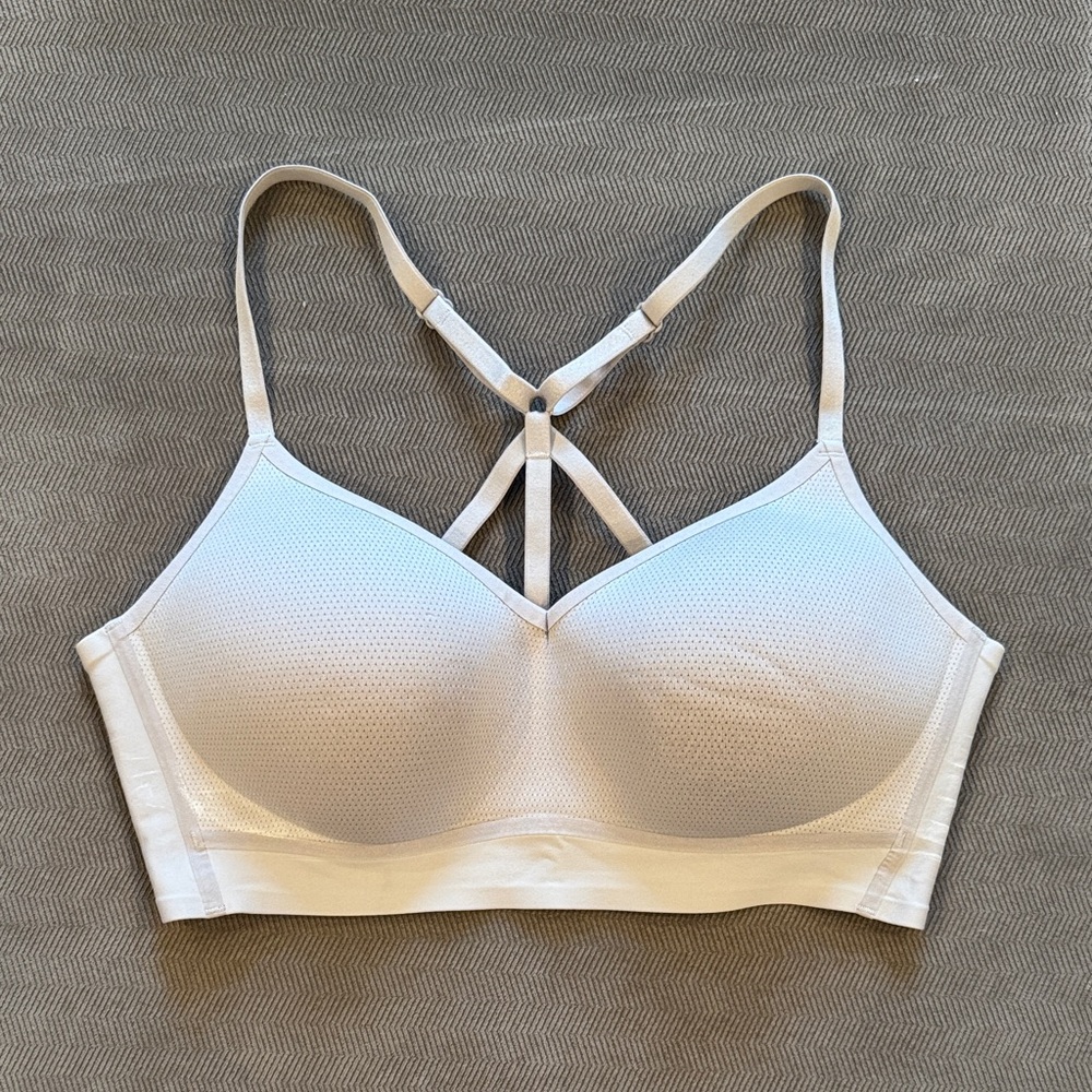Women's White Nike Bra